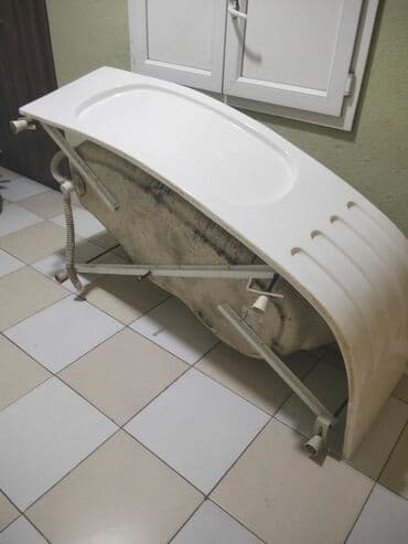 Truba: Akril künc vanna - Material: akril - Künc yerləşdirmə üçün asimmetrik — 2