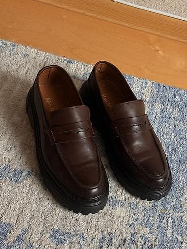 kis: Əsl dəriqalın Dabanlı Loafer Ayaqqabı Ölçüsü artıq olduğu üçün — 1