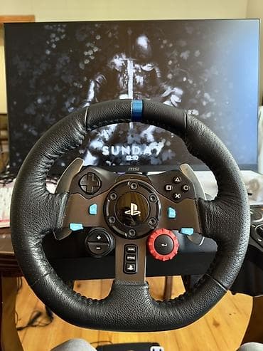 kondisaner satilir: Logitech G29 Driving Force sükan seti(shifter daxil).Ela — 1