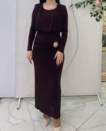 - Marka: ZARA -Qadın geyimi – uzun axşam/gecə donu - Rəng: tünd