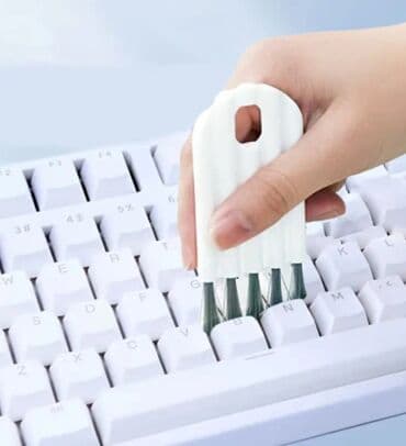 süngər: Klaviatura təmizləmə fırçası, klaviatura düymələri arasındakı çətin — 1