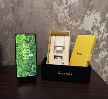 poco x7 qiyməti: Poco X3 Pro, 256 GB, rəng - Boz, Zəmanət, Sensor, Barmaq izi — 1