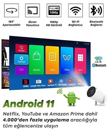 mini proyektor satisi: Portativ Proyektor — 3