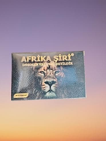 qara noqteler: Afrika Şiri – bioloji aktiv qida əlavəsi (dərman vasitəsi deyil) — 2