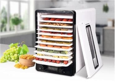 kokteyl aparati: Meyvə və tərəvəz qurudan aparat 7 çox bölməli — 2