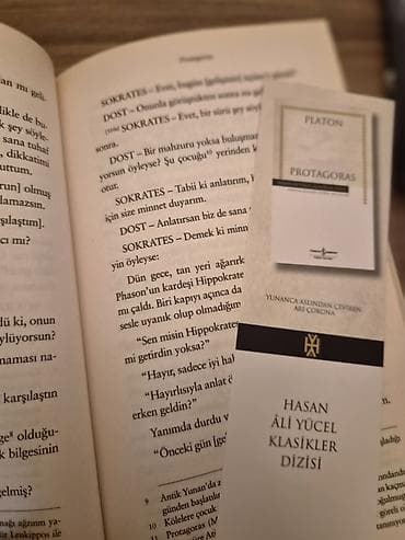 deyer ver: Məhsul: Platon – “Protagoras” və “Phaidros” (iki kitab) Seriya: Hasan — 4
