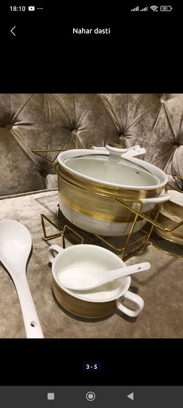 efqan qazanı: Qazan, rəng - Bej — 4