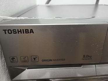 Elektronika: Paltaryuyan maşın Toshiba, 8 kq, İşlənmiş, Avtomat, Qurutma var — 3