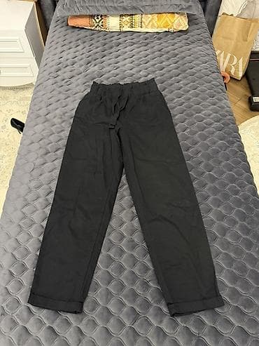 cinsler: Geniş kəsimli düz balaqlı cins şalvar – 2 rəng seçimi - Model — 9