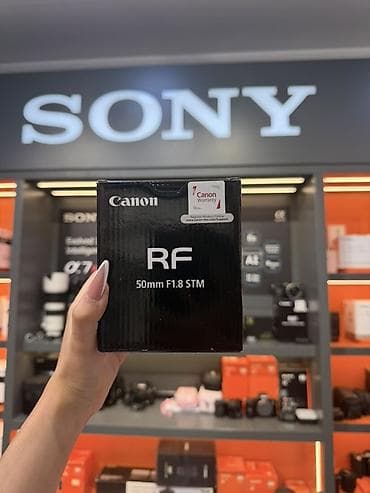 osmo kamera: Canon RF 50mm f/1.8 STM obyektiv - RF bayonet – Canon EOS R seriyalı — 1