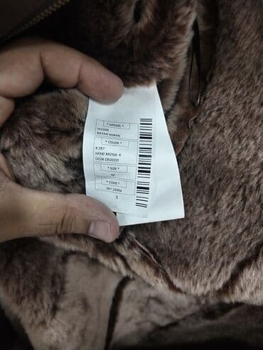 Digər qadın geyimləri: Palto, M, rəng - Qəhvəyi — 4