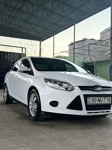 opel astra 2000 dizel: Ford Focus sedan – ağ rəng, Azərbaycan nömrə nişanı ilə. Texniki — 1