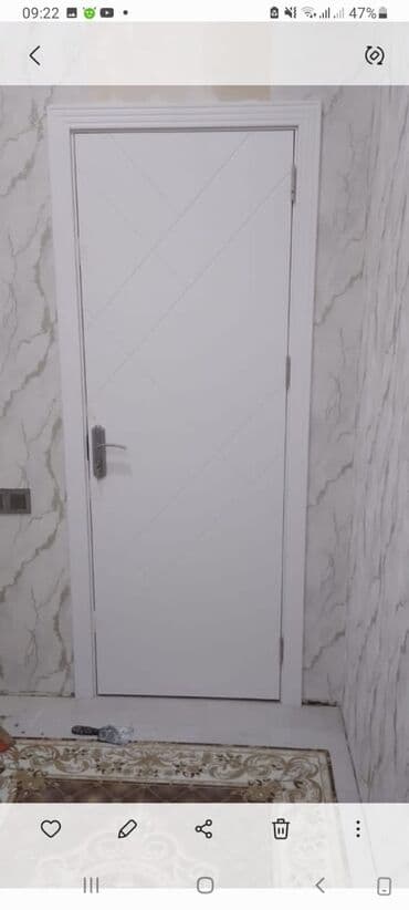 двери межкомнатнын бу: Новый Межкомнатная дверь C замком и рамой, C гарантией, Бесплатная установка, Бесплатная доставка, Платная доставка, Доставка в районы — 19