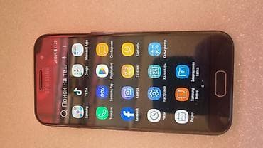 bakcell smartfon: Samsung Galaxy A3 2017, < 2 GB Memory Capacity, rəng - Qara, Barmaq izi — 3