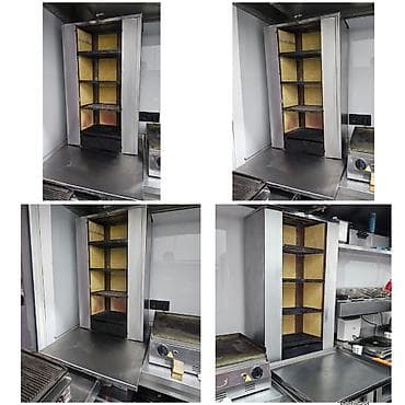 donər pec: Köz dönər aparatı - Qiymət: 450 AZN - Yenidir - Şişləri və podnosu — 1