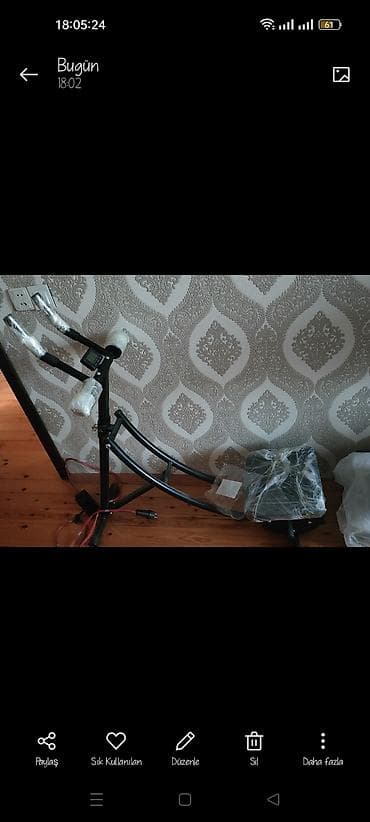 Ev üçün qarın və kalça məşq aparatı – diz üstə sürüşmə mexanizmi ilə — 2