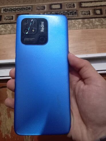 Redmi 10C, 128 GB, rəng - Mavi, Barmaq izi