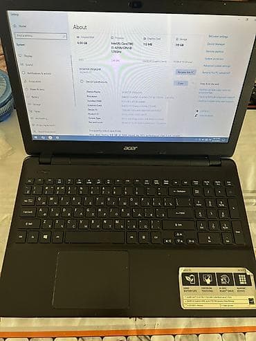 amd ryzeb 5 5600: İşlənmiş Acer Aspire, 15 ", Intel Core i5, < 128 GB, Ödənişli çatdırılma — 3
