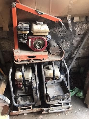 dəmir kəsən mişar: Bənna və yol tikintisi üçün benzinli vibrasiya lövhələri və kəsici — 4