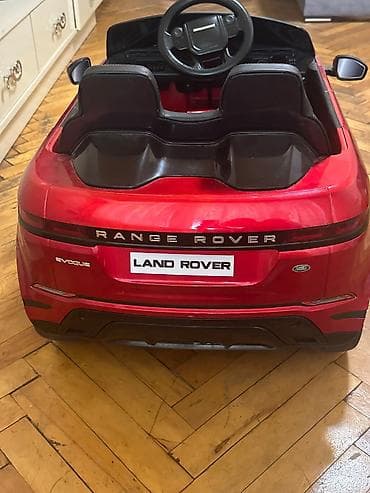 Range Rover Evoque uşaq elektro-mobil - Rəng: qırmızı, orijinal Range — 2