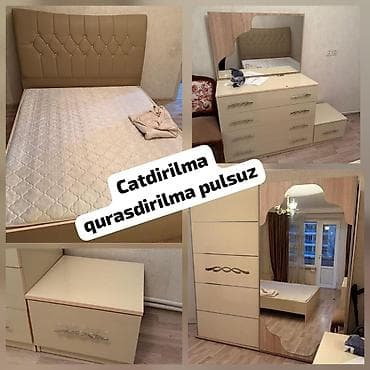 dəhliz dolab: İkinəfərlik çarpayı, Dolab, Termo, Tumba, İşlənmiş — 1