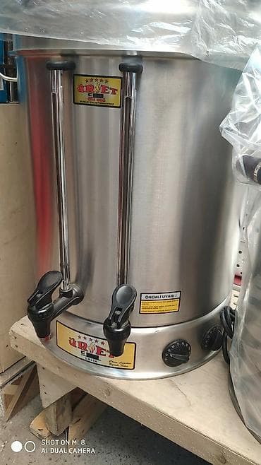 samovar cay: Elektrikli samovar Üret ve Damla adlarda turk istehsali 50 litr 500 — 3