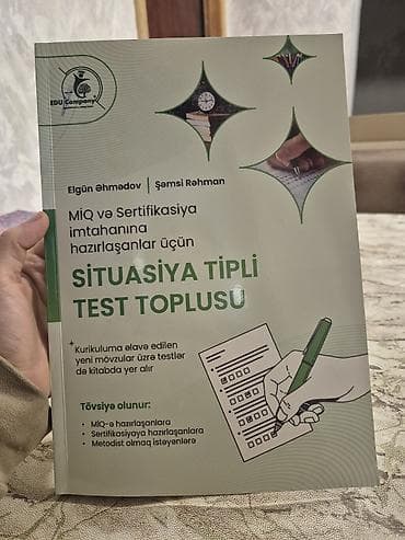 Tədris və imtahan hazırlığı üçün kitablar dəsti 1) “Situasiya tipli