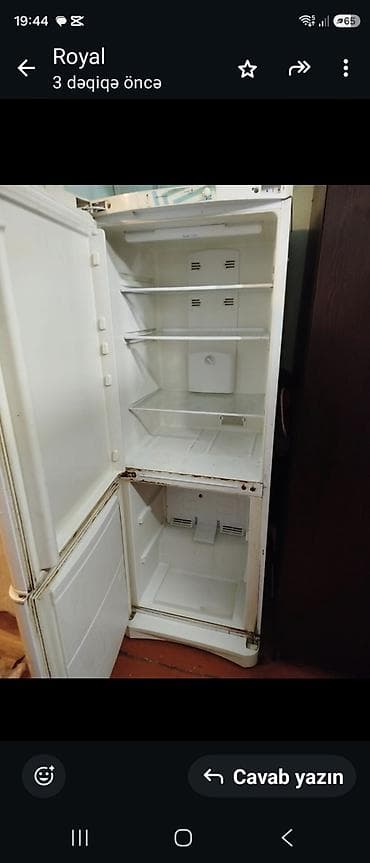 panel cit: Indesit soyuducu - Aşağıda dondurucu, yuxarıda əsas soyutma bölməsi — 1