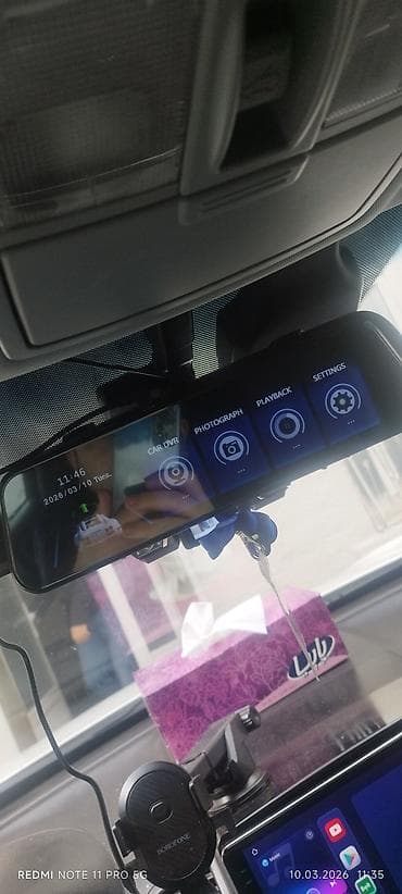 GPS naviqatorlar: Avtomobil üçün “Full-Size Starlight Night Vision” arxa görüntü güzgüsü — 7