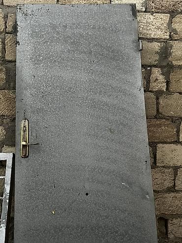qıf: Metal qapı dəsti - Material: möhkəm metal təbəqə və metal karkas - — 1