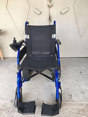 əlil arabaları: Elektrik təkərli kreslo – joystick idarəetmə ilə - Yüngül və möhkəm — 5