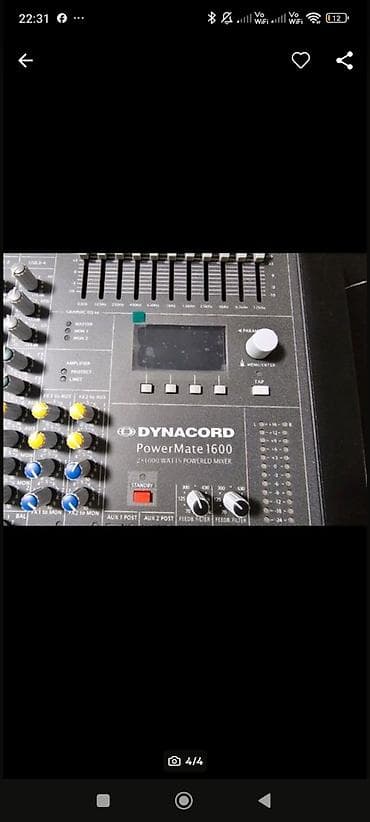 səs guclendirici: Dynacord Powermate 1600-3 Orginal 16 kanal Almaniyadan gətirilib — 3