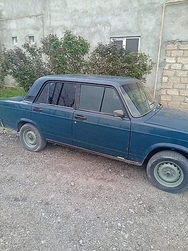 mercedes panorama 2007: VAZ 2107 sedan - Kuzov: 4 qapılı sedan, tünd mavi rəng - Mühərrik — 3