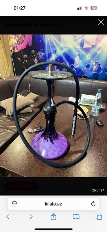 lalafo qəlyan: Hamısı ideal qəlyanlardı, fərqli fərqli madellərdi hərəsinin öz — 6