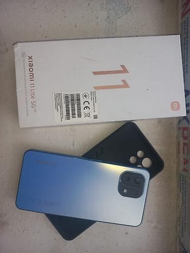 rog ally x: Xiaomi Mi 11 Lite, 128 GB, rəng - Mavi, 
 Barmaq izi, Simsiz şarj, İki sim kartlı — 1