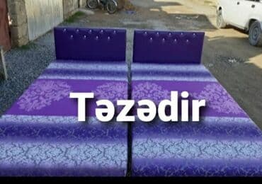 Ucuz çarpayılar Təzə hazırları var Çatdırılma münasib qiymətə Bir