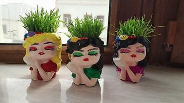 su perisi sekilleri: Fiqur, Keramika, rəng - Yaşıl — 2