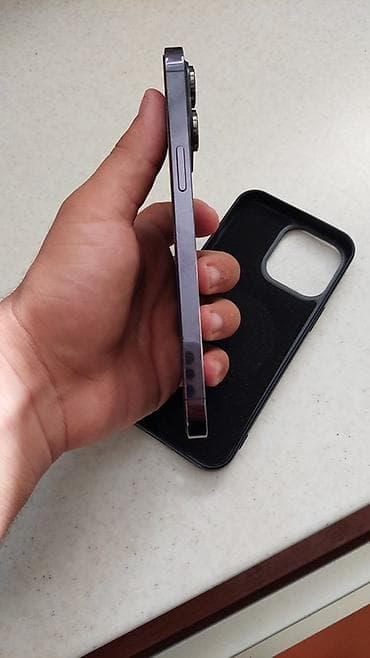 iphone 14 oro: IPhone 14 Pro Max, 256 GB, Deep Purple, Simsiz şarj — 2