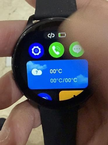 smart saat satisi: Yeni, Smart saat, Smart, Sensor ekran, rəng - Qara — 7