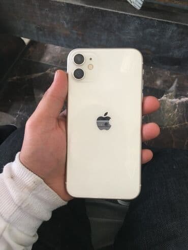 айфон 11 pro max бу: IPhone 11, Ağ, Simsiz şarj — 1