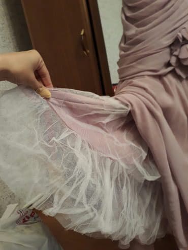 nişan donlari: Nişan paltarı kimi bircə dəfə geyinilib,140 manata alınıb, astarlı — 6