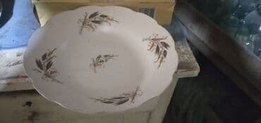 Boşqablar, rəng - Ağ, Farfor