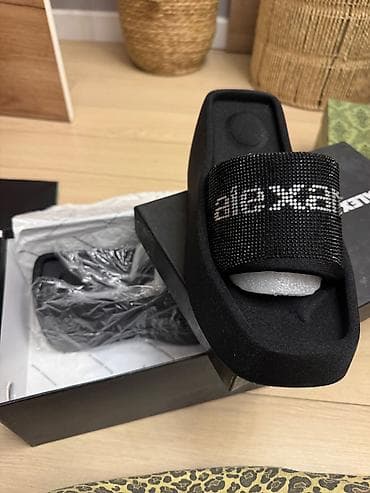 Alexander wang yeni ayaqqabilar.qara rengden 36,39 olcu.yasil reng 36 — 3