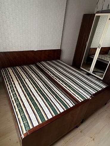 taxt doşəyi: İkinəfərlik çarpayı, Bazasız, Matras ilə, Siyirməsiz — 4