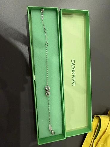 gumus tesbeh: Bilərzik, Swarovski — 2