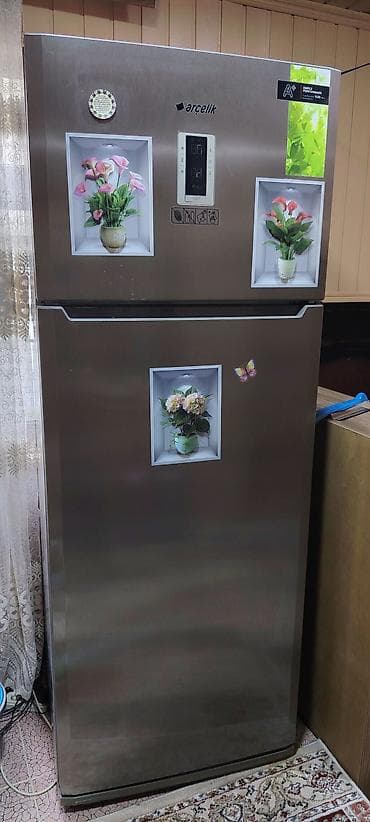 arçelik: 2 qapılı Arcelik Soyuducu Satılır, rəng - Gümüşü — 2