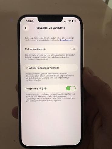 qaz peci temiri: IPhone 13, 128 GB, Ağ, Face ID — 7