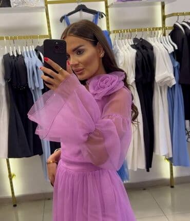 zərif donlar, konstyumlar: Ziyafət donu, Maksi, L — 2