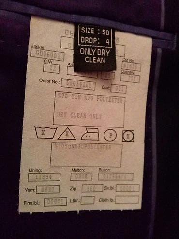 çanta kişi üçün: Satılıt Tund göy rangdə Ramzey Kişi Kastyumu Pencək və Şalvar. Saz — 6