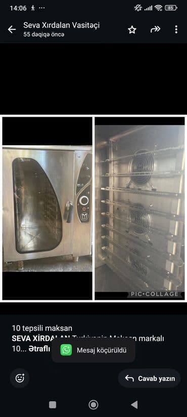 Оборудование для красоты и эстетики: 10 tepsili maksan *SEVA XİRDALAN* Turkiyənin Maksan markalı 10 tepsi — 1